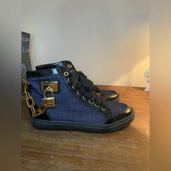 Dsquared2 Denim Sneakers - Picture 2 of 7